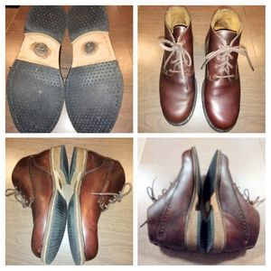 ROVERS Mens Chukka Boots Sz US 13/ EUR 46 Brown Leather